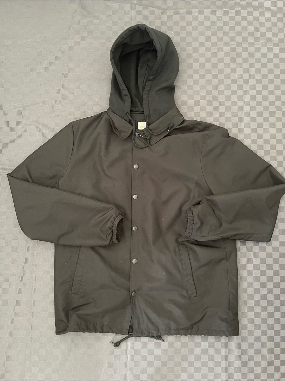 Men's Hooded rain Jacket size M